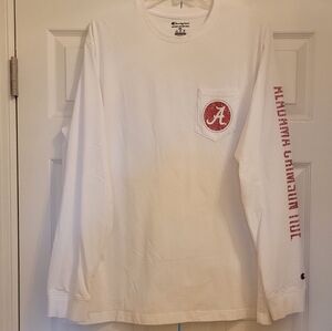 Champion unisex Alabama Dog Shirt 2XL Long sleeve tee shirt EUC